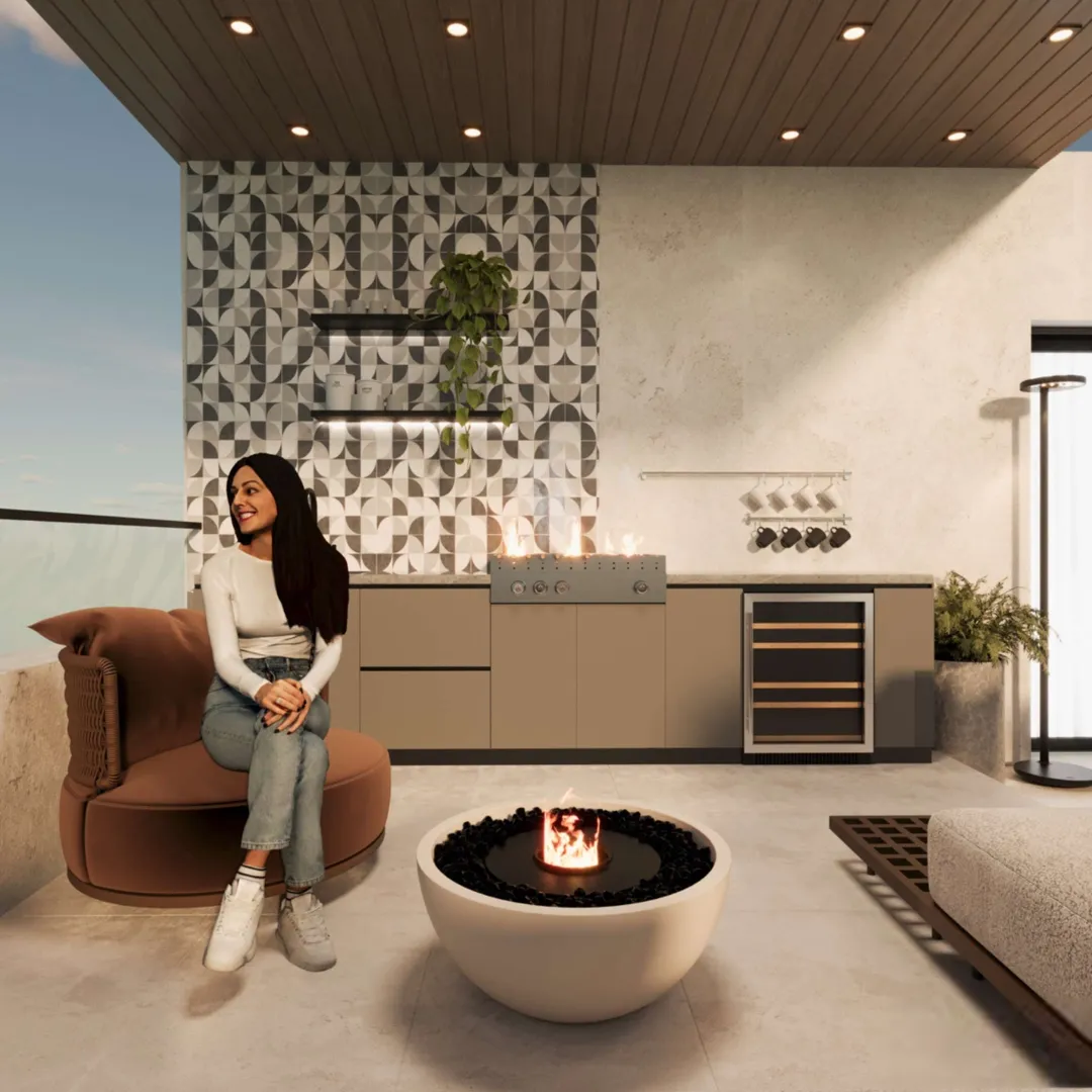 شقة فاخرة على السطح مع تصميم متميز في دير غبار – عمان الاردن | ID 687254