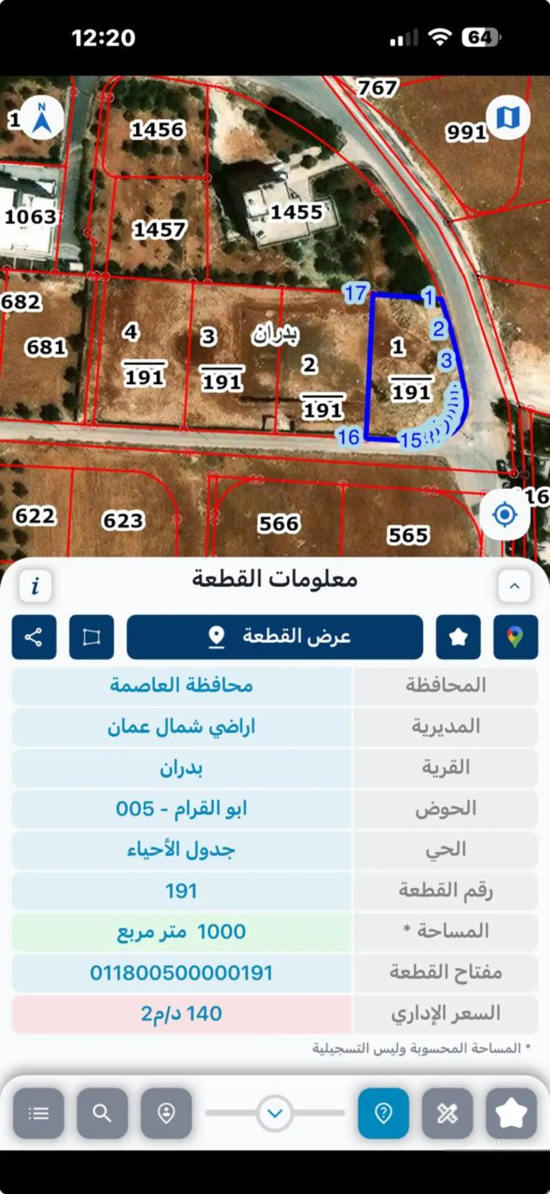 أراضي سكنية للبيع في شفا بدران