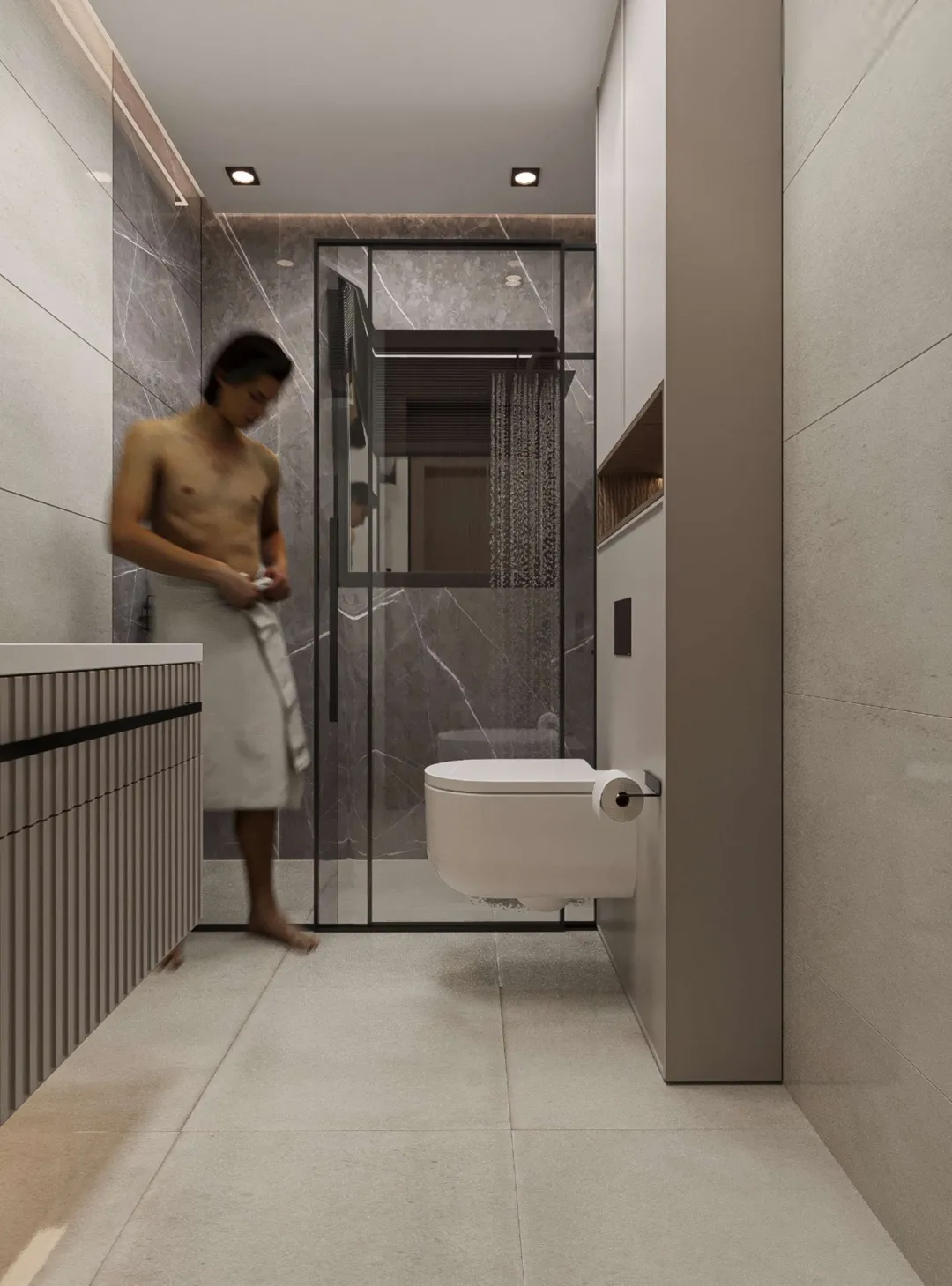 شقة فاخرة على السطح مع تصميم متميز في دير غبار – عمان الاردن | ID 687254